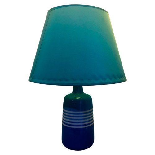 Светильник настольный Мелодия Света 220В Е27 60Вт Синий фото Светильник настольный Мелодия Света 220В Е27 60Вт Синий картинка